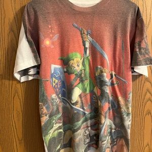 Legend of Zelda Ocarina of Time t shirt